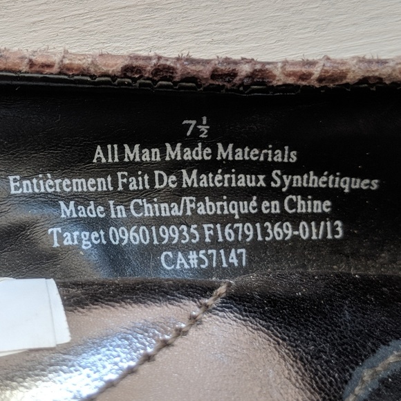 Snake Print Heels | Size 7.5 - Picture 5 of 6